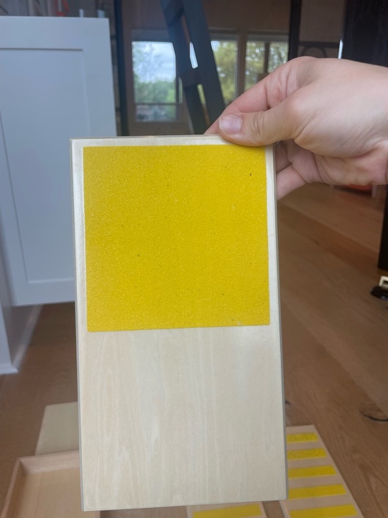 Adena Montessori Touch / Rough & Smooth Boards (3 Yellow Textured Boards) - Picture 4 of 6